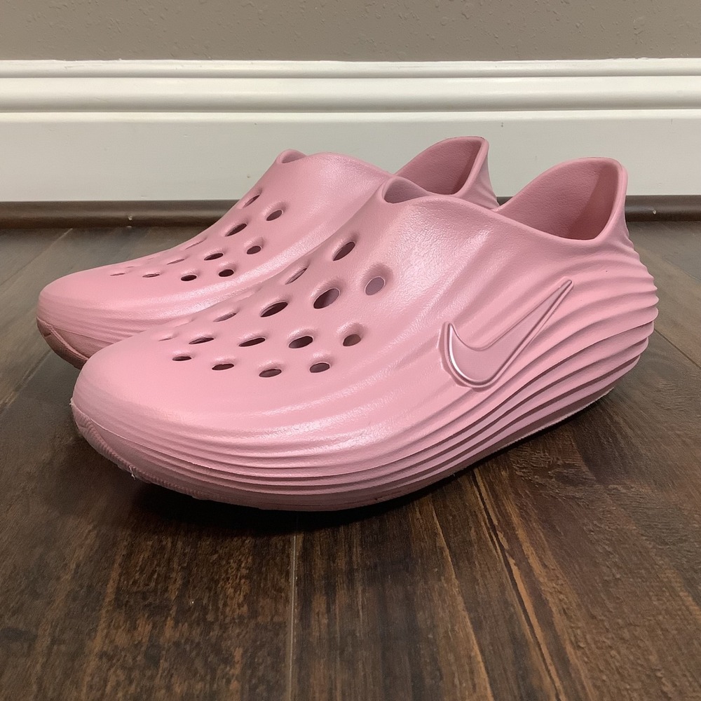 Nike Calm Mules Pink Foam Slip On Clogs W8 M7 7Y DX4816-600
